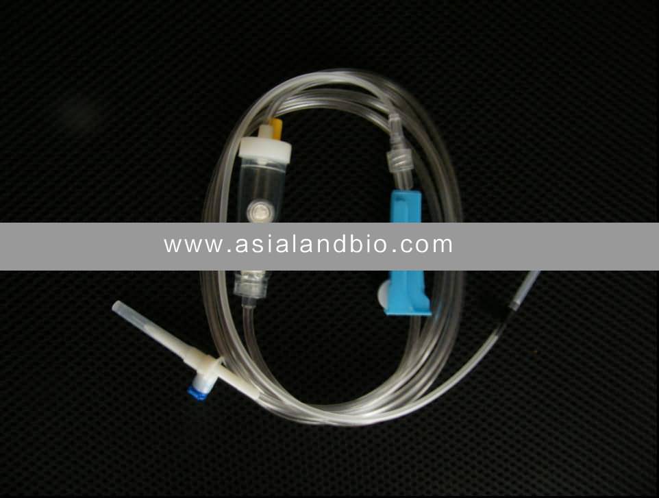 Disposable precision fliter infusion set